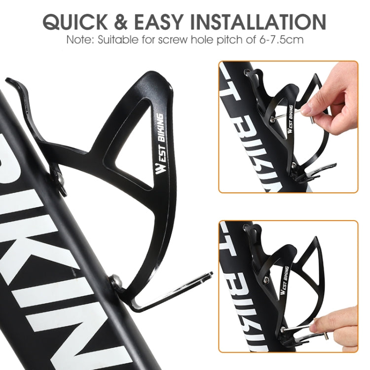 WEST BIKING Bicycle Aluminum Beverage Bottle Holder, Colour: Colorful - Holders by WEST BIKING | Online Shopping South Africa | PMC TechLife | Buy Now Pay Later Mobicred