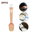 20 PCS Coffee Bean Grinder Spoon Grinder Cleaning Brush With Scale(Pink Handle White Hair) - free shipping - PMC TechLife - Order now!