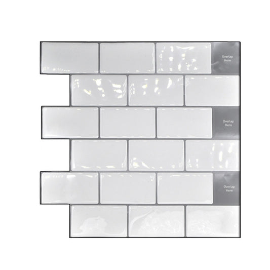Waterproof and Oilproof 3D Wall Sticker(YJC0071Y) - Wall Tile Stickers by PMC Jewellery | Online Shopping South Africa | PMC Jewellery | Buy Now Pay Later Mobicred