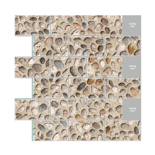 Waterproof and Oilproof 3D Wall Sticker(YJC0095) - Wall Tile Stickers by PMC Jewellery | Online Shopping South Africa | PMC Jewellery | Buy Now Pay Later Mobicred