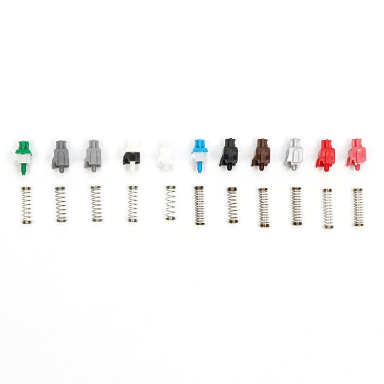 10PCS Cherry Shaft MX Switch Linear Keyboard Shaft, Color: Green Shaft