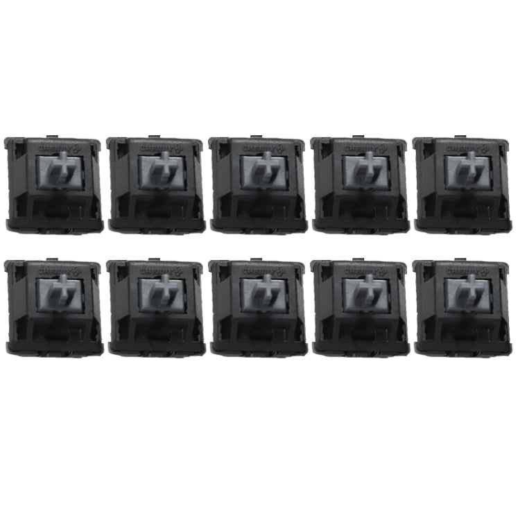 10PCS Cherry Shaft MX Switch Linear Mute Keyboard Shaft, Color: Mute Black Shaft - free shipping - PMC TechLife - Order now!