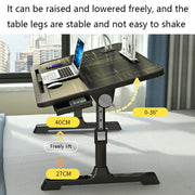 N6 Liftable and Foldable Bed Computer Desk, Style: Basic Type