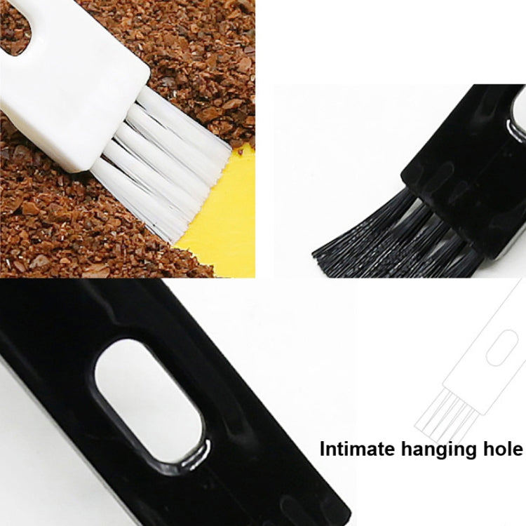 10 PCS Semi-automatic Coffee Machine Cleaning Brush Coffee Bean Spoon(White) - free shipping - PMC TechLife - Order now!