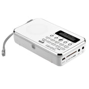L-938  MP3 Audio Player FM Radio Support  SD MMC Card AUX-IN Earphone-out(White)
