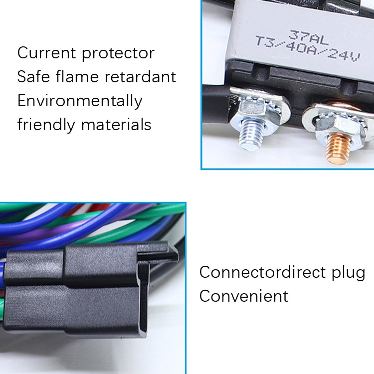 7014G Marine Harness Insertion Plate Tilt Flattening Device Harness Suitable For CMC / TH, Rated voltage: 12V - Marine Accessories & Parts by PMC TechLife | Online Shopping South Africa | PMC TechLife | Buy Now Pay Later Mobicred