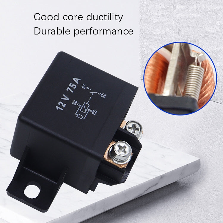 75A 12V24V 033200250 Forklift Relay Excavator Start Relay, Rated voltage: 12V - Relays by PMC TechLife | Online Shopping South Africa | PMC TechLife | Buy Now Pay Later Mobicred