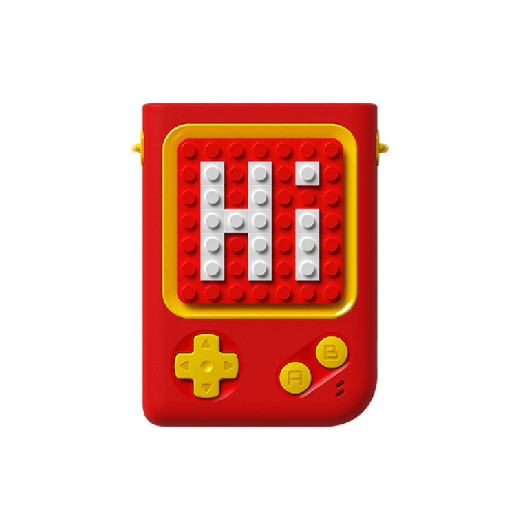 PROFAN XH008 USB Hanging Game Console Shape Fan with Bracket, Style: Building Blocks (Red) - free shipping - PMC Jewellery - Order now!