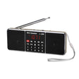 L-288FM Dual Speaker Radio MP3 Player Support TF Card/U Disk with LED Display(Gold) - Radio Player by PMC TechLife | Online Shopping South Africa | PMC TechLife | Buy Now Pay Later Mobicred