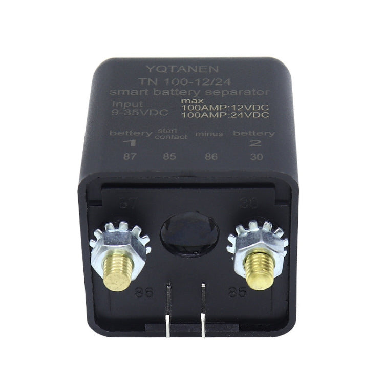 YQTANEN Small Volume Wide Voltage Dual Battery Isolator, Current: 100A - Relays by PMC TechLife | Online Shopping South Africa | PMC TechLife | Buy Now Pay Later Mobicred