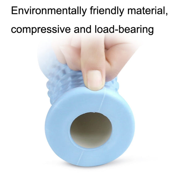 EVA Mini Fitness Roller Foot Massage Acupressure Relaxation Massage(Sky Blue)