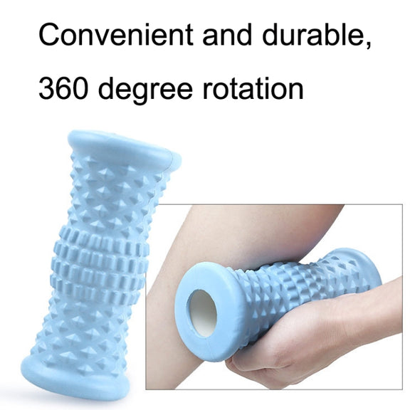 EVA Mini Fitness Roller Foot Massage Acupressure Relaxation Massage(Sky Blue)