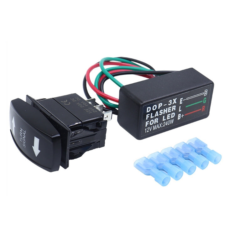 3 In 1 DOP-3X Motorcycle Flash LED Turning Light Controller - free shipping - PMC TechLife - Order now!