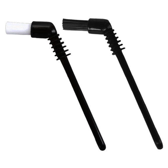 KFS-10 Short Handle Coffee Machine Cleaning Brush(White Hair)