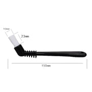 KFS-10 Short Handle Coffee Machine Cleaning Brush(White Hair)