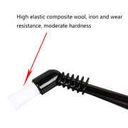 KFS-10 Short Handle Coffee Machine Cleaning Brush(Black Hair)