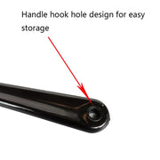 KFS-10 Short Handle Coffee Machine Cleaning Brush(Black Hair)