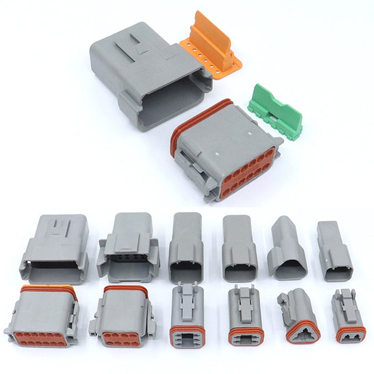 4 PCS DT04-3P / DT06-3S With Copper Car Waterproof Connector Conductive Connection Terminal - Booster Cable & Clip by PMC TechLife | Online Shopping South Africa | PMC TechLife | Buy Now Pay Later Mobicred