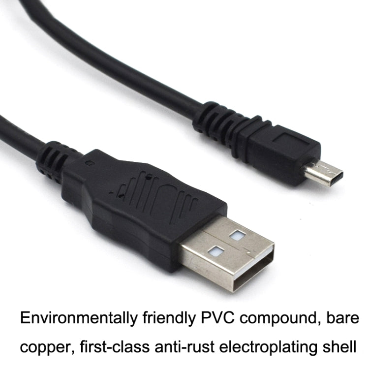 20 PCS 8Pin SLR Camera Cable USB Data Cable For Nikon UC-E6, Length: 1m With Magnetic Ring -  by PMC Jewellery | Online Shopping South Africa | PMC Jewellery | Buy Now Pay Later Mobicred