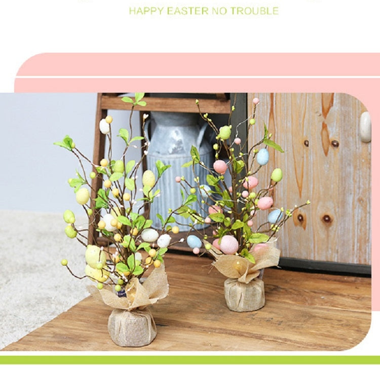 Easter LED Lights Colorful Egg Decorative Tree(1)