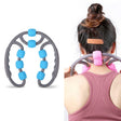 Eight Round Yoga Training Roller Ring-Shaped Leg Massager(Blue) - free shipping - PMC TechLife - Order now!