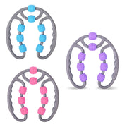 Eight Round Yoga Training Roller Ring-Shaped Leg Massager(Purple)