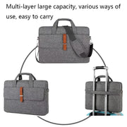 Multifunctional Wear-resistant Shoulder Handheld Laptop Bag, Size: 14