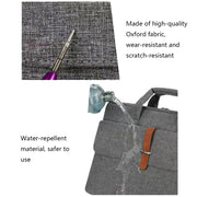 Multifunctional Wear-resistant Shoulder Handheld Laptop Bag, Size: 14