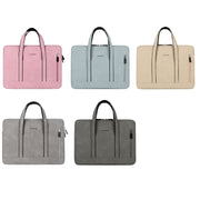 Q5 PU Water-resistant and Wear-resistant Laptop Liner Bag, Size: 15 / 15.4 / 15.6 inch(Light Blue)