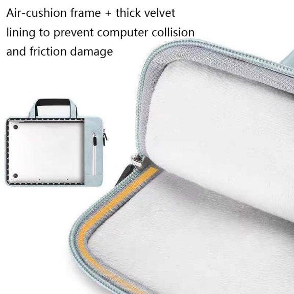 Q5 PU Water-resistant and Wear-resistant Laptop Liner Bag, Size: 15 / 15.4 / 15.6 inch(Light Blue)
