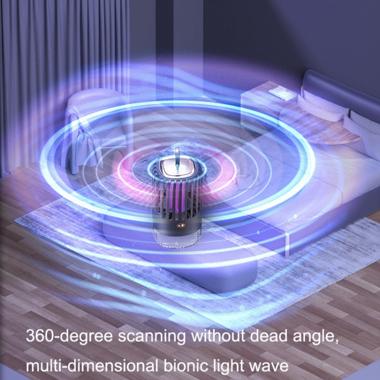 BG-005 Cage Shock Inhalation USB Mute Mosquito Repellent, Style: Dircet Charging Model(White) - Repellents by PMC TechLife | Online Shopping South Africa | PMC TechLife | Buy Now Pay Later Mobicred