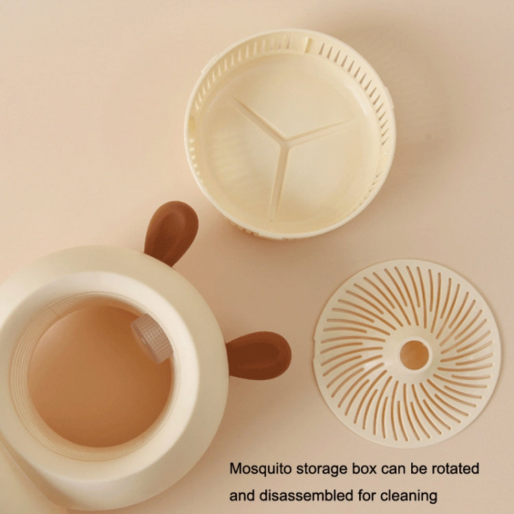 JM-008 Cute Pet Mosquito Lamp Inhalation USB Home Indoor Mute Mosquito Repellent(Beige) - Repellents by PMC TechLife | Online Shopping South Africa | PMC TechLife | Buy Now Pay Later Mobicred