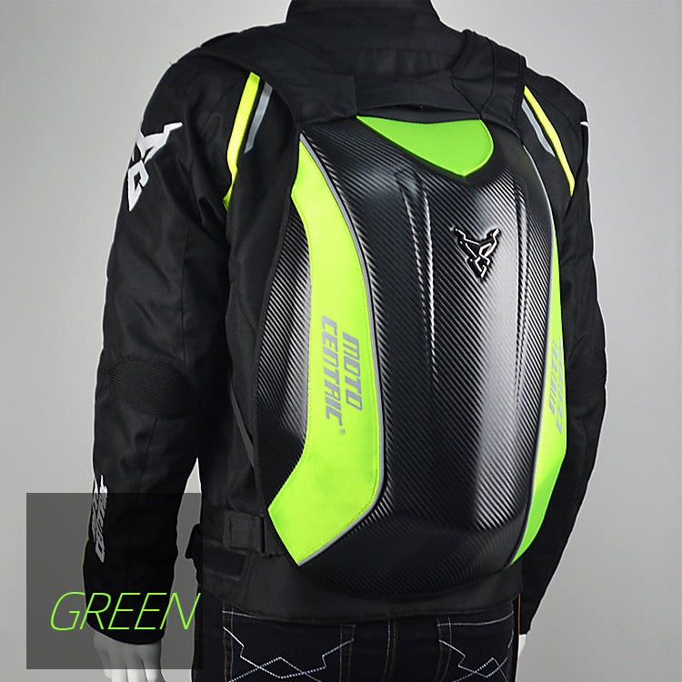 MOTOCENTRIC 11-MC-0077 Motorcycle EVA Turtle Shell Shape Riding Backpack(Green) - Bags & Luggages by MOTOCENTRIC | Online Shopping South Africa | PMC TechLife | Buy Now Pay Later Mobicred
