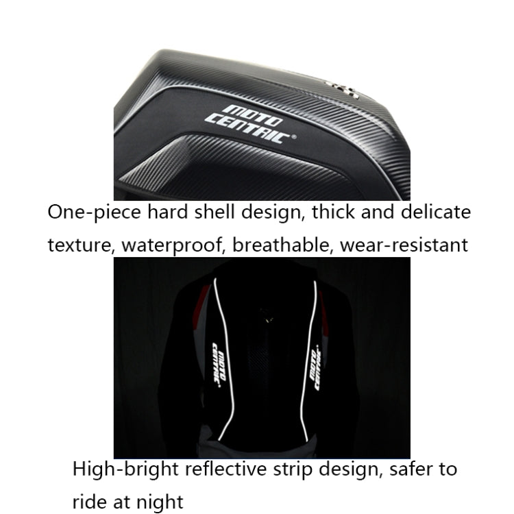 MOTOCENTRIC 11-MC-0077 Motorcycle EVA Turtle Shell Shape Riding Backpack(Red) - free shipping - PMC Jewellery - Order now!