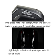 MOTOCENTRIC 11-MC-0077 Motorcycle EVA Turtle Shell Shape Riding Backpack(Red)