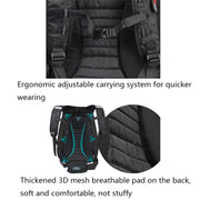 MOTOCENTRIC 11-MC-0077 Motorcycle EVA Turtle Shell Shape Riding Backpack(Red)