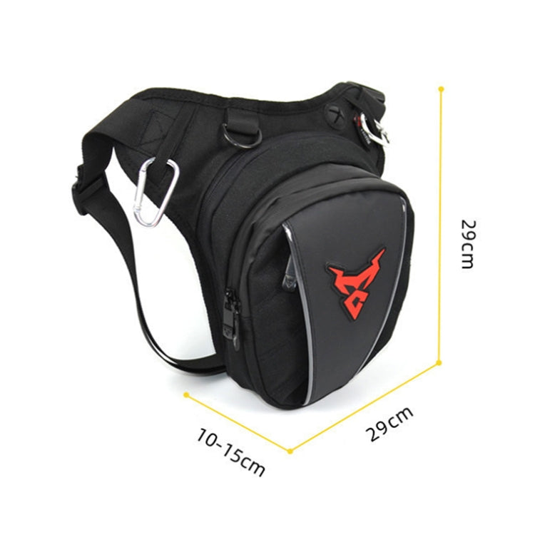 MOTOCENTRIC 11-MC-0105 Motorcycle Riding Leg Bag Waist Bag(Red) - free shipping - PMC TechLife - Order now!