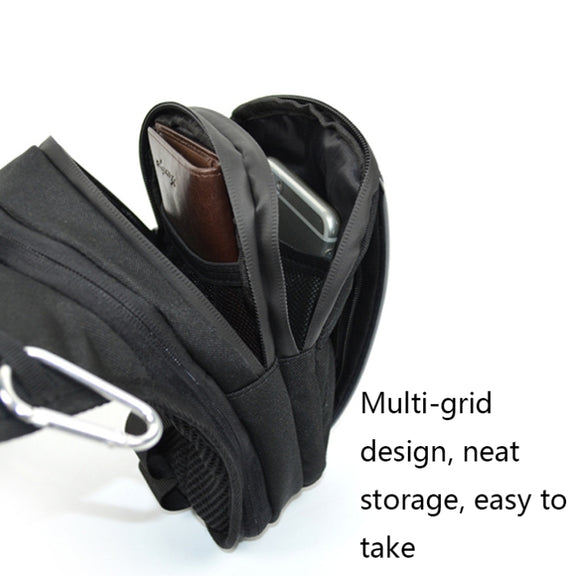 MOTOCENTRIC 11-MC-0105 Motorcycle Riding Leg Bag Waist Bag(Gray)