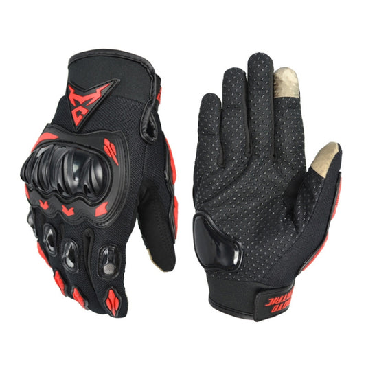 MOTOCENTRIC 13-MC-010 Touch Screen Motorcycle Breathable Gloves, Specification: L(Red) - free shipping - PMC Jewellery - Order now!