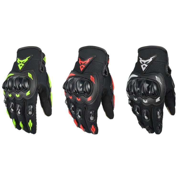 MOTOCENTRIC 13-MC-010 Touch Screen Motorcycle Breathable Gloves, Specification: L(Gray) - free shipping - PMC Jewellery - Order now!