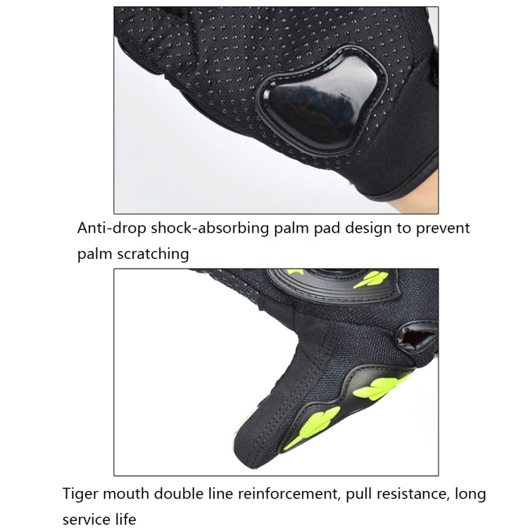 MOTOCENTRIC 13-MC-010 Touch Screen Motorcycle Breathable Gloves, Specification: L(Gray) - free shipping - PMC Jewellery - Order now!
