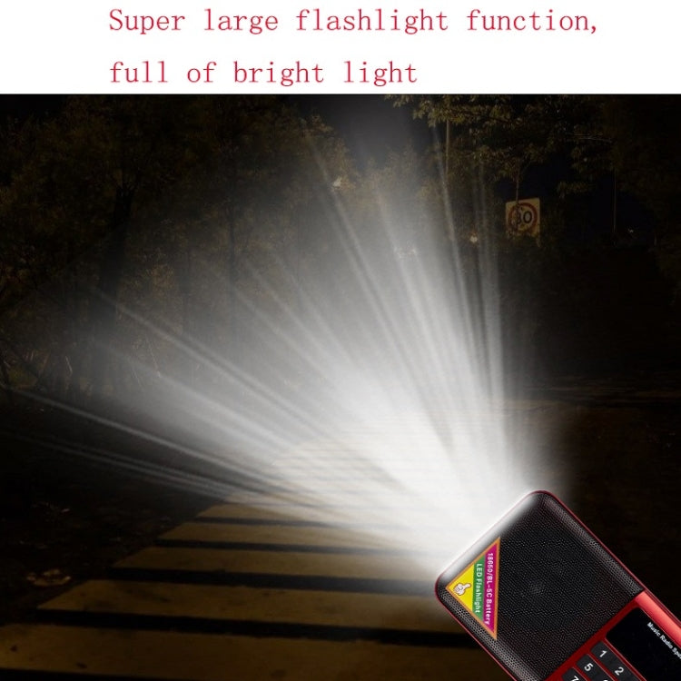 Bluetooth Card Radio Digital FM Player, Specifications: Y-509FM (No Solar Panel)(Gold) - Radio Player by PMC TechLife | Online Shopping South Africa | PMC TechLife | Buy Now Pay Later Mobicred