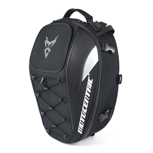 MOTOCENTRIC 11-MC-0102 Motorcycle Rear Seat Helmet Bag(Gray) - free shipping - PMC Jewellery - Order now!