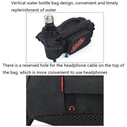 MOTOCENTRIC 11-MC-0112 Multifunctional Motorcycle Riding Messenger Waist Bag(Red)