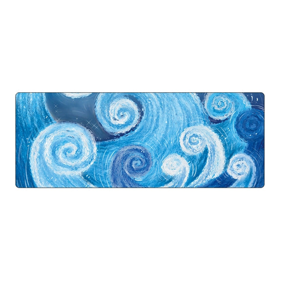 400x900x4mm Locked Large Desk Mouse Pad(7 Waves)