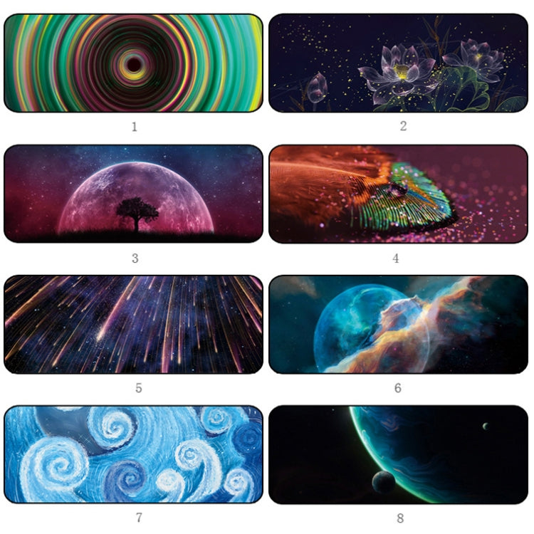 400x900x4mm Locked Large Desk Mouse Pad(1 Magic Circles)