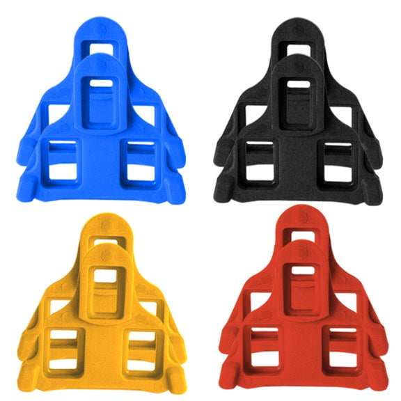 1pair Bicycle Pinch Group Combination Screw Highway Car Riding Shoes Bicycle Lock Tablet(Red)