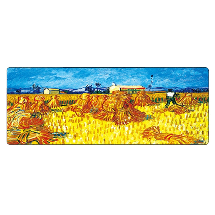 400x900x4mm Locked Am002 Large Oil Painting Desk Rubber Mouse Pad(Scarecrow) - Mouse Pads by PMC TechLife | Online Shopping South Africa | PMC TechLife | Buy Now Pay Later Mobicred