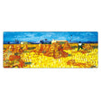 400x900x4mm Locked Am002 Large Oil Painting Desk Rubber Mouse Pad(Scarecrow) - Mouse Pads by PMC TechLife | Online Shopping South Africa | PMC TechLife | Buy Now Pay Later Mobicred