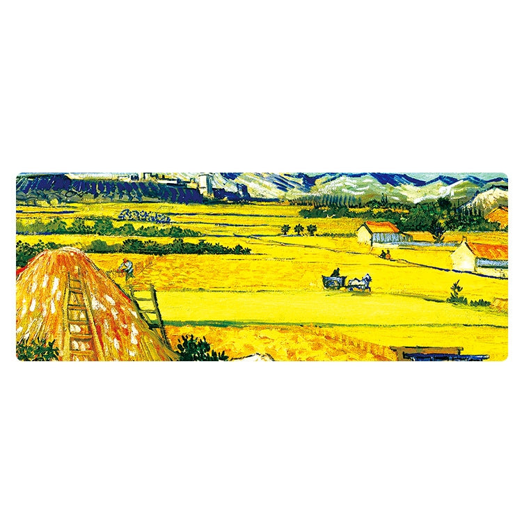 400x900x4mm Locked Am002 Large Oil Painting Desk Rubber Mouse Pad(Wheat Field) - Mouse Pads by PMC TechLife | Online Shopping South Africa | PMC TechLife | Buy Now Pay Later Mobicred